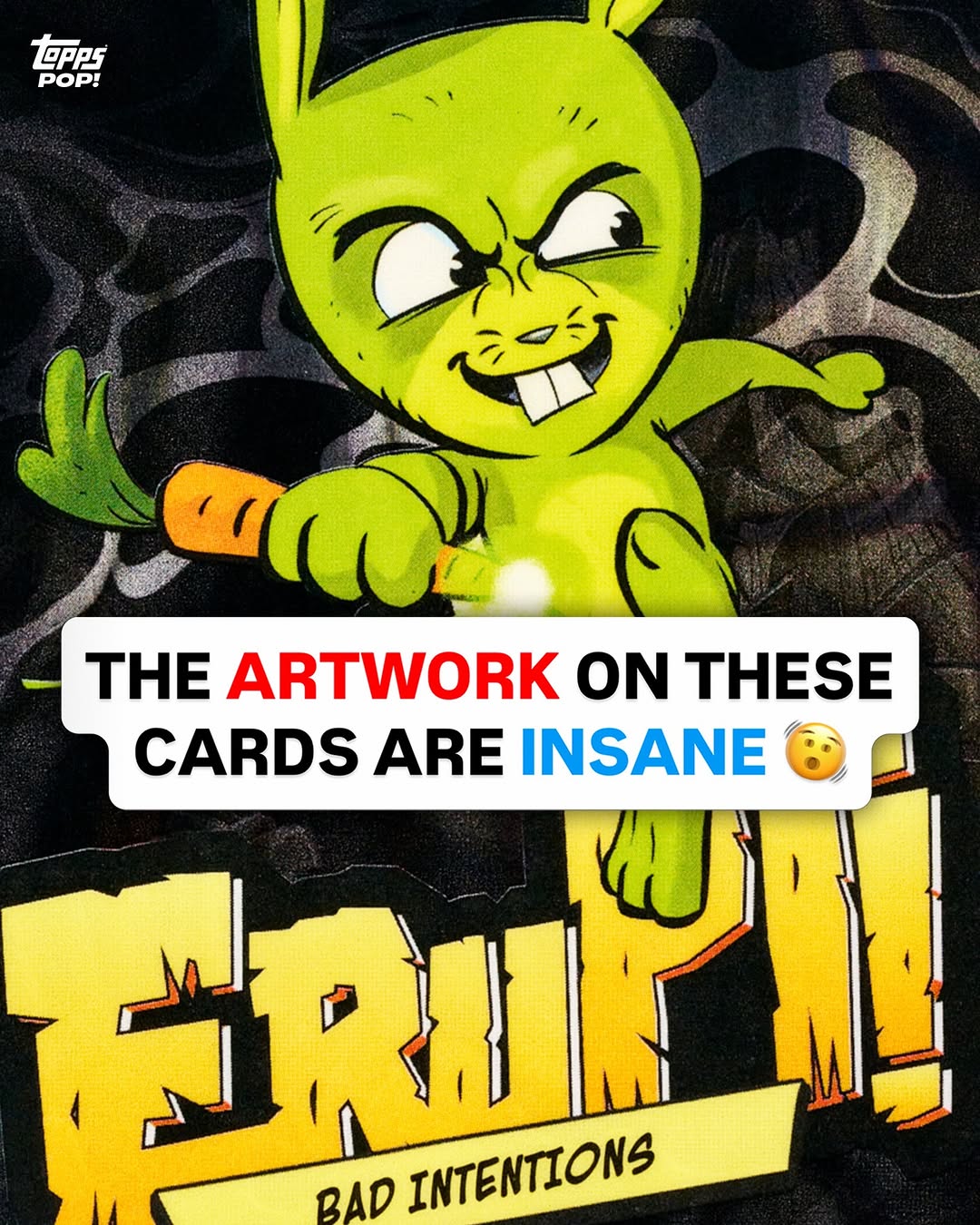 Bad Intentions Erupt! card