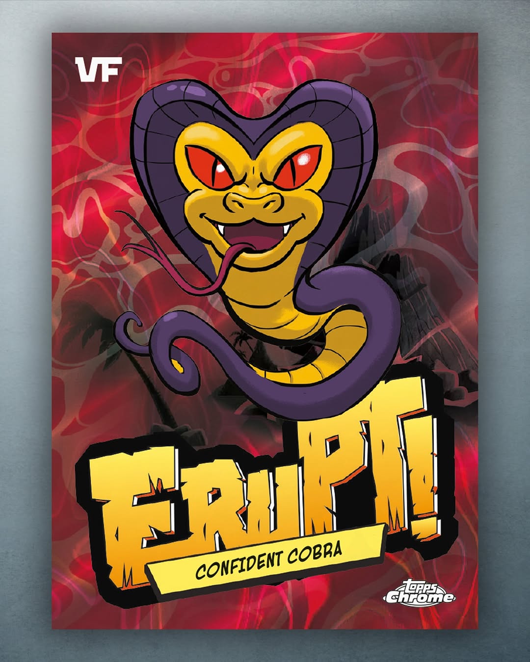 Confident Cobra Erupt! card