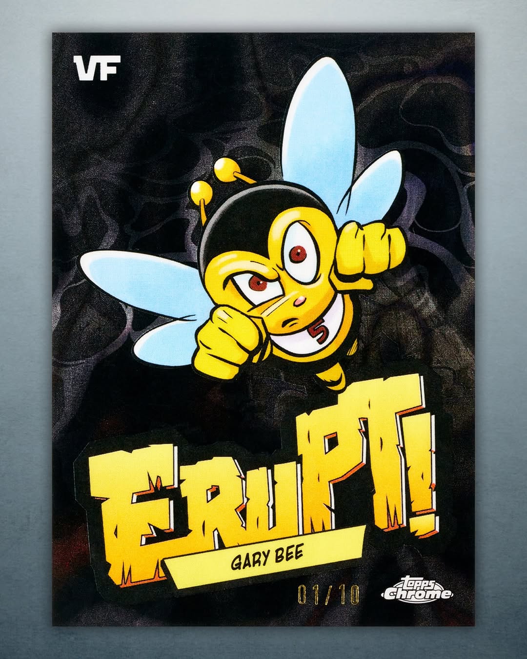 Gary Bee Erupt! card