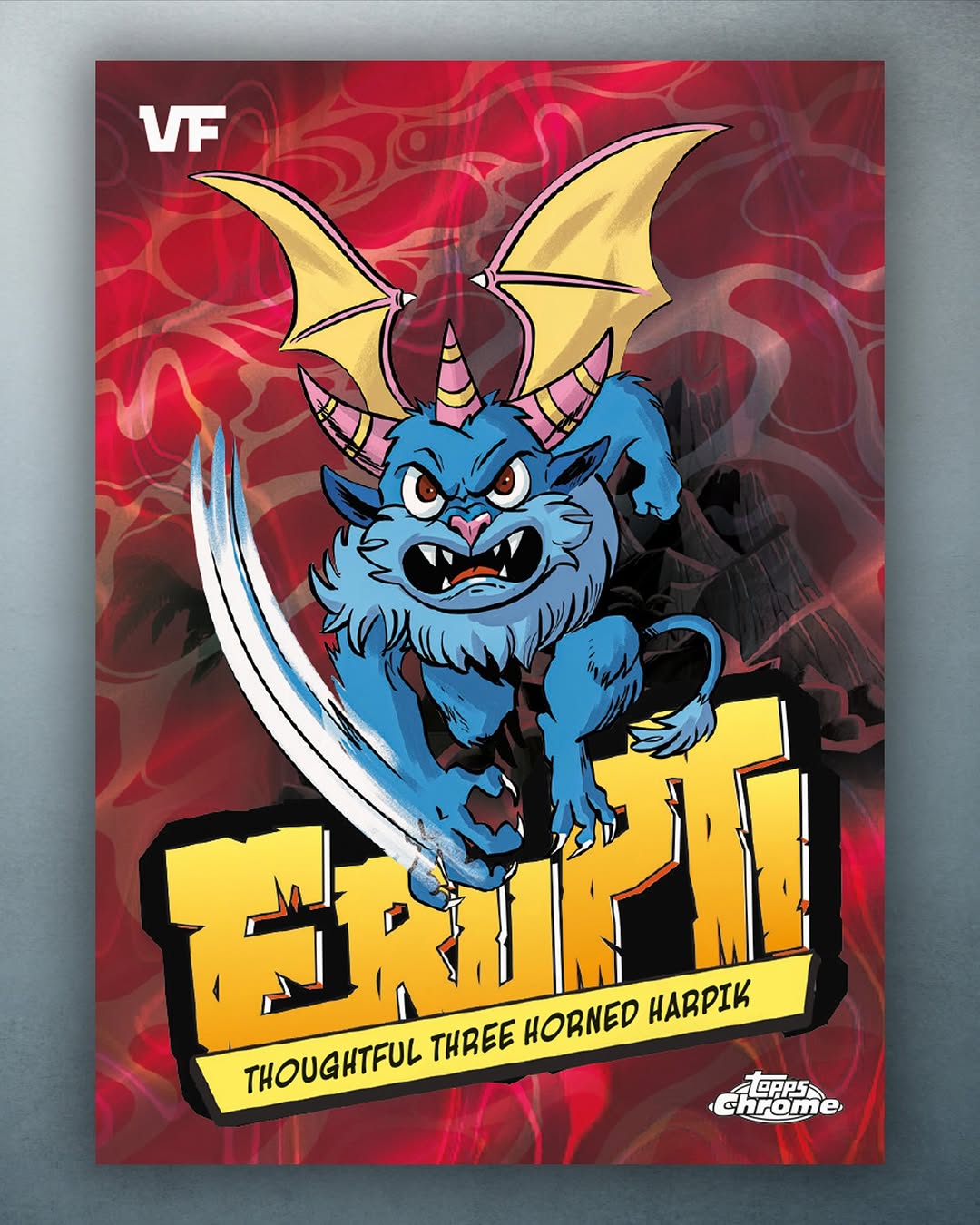 Thoughtful Three Horned Harpik Erupt! card