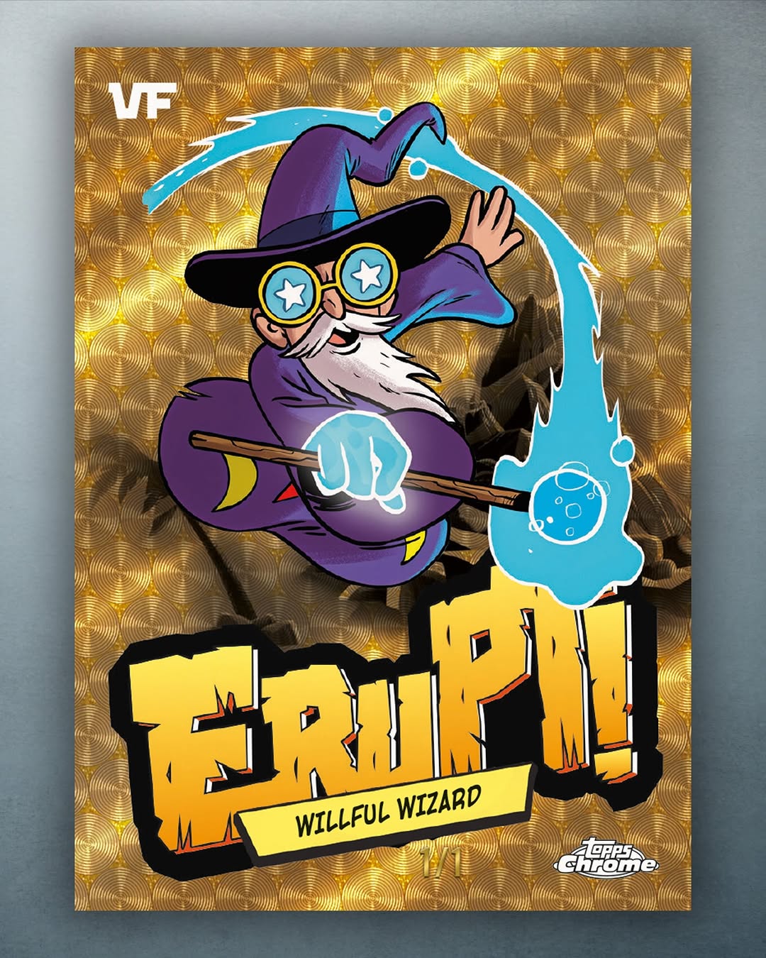 Willful Wizard Erupt! card